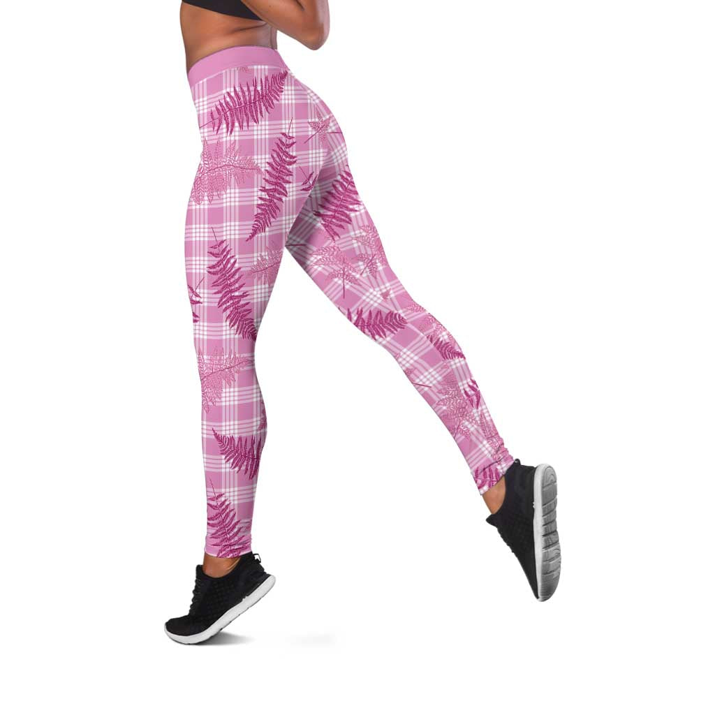Purple Palaka Hawaii Palapalai Leggings Hawaiian Fern LT14 Purple - Polynesian Pride