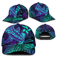 Purple Paradise Polynesian Classic Cap Hawaiian Tribal Hammerhead Shark LT14
