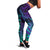 Purple Paradise Polynesian Leggings Hawaiian Tribal Hammerhead Shark LT14