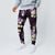 Purple Tropical Hawaii Jogger Pants Seamless Monstera Plumeria Hawaiian Pattern - Polynesian Pride