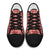 Red Palaka Hawaii Cowboy Low Top Shoes Puakenikeni Lei Paniolo Papale Seamless Vibes - Polynesian Pride