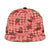 Red Palaka Hawaii Cowboy Snapback Cap Puakenikeni Lei Paniolo Papale Seamless Vibes - Polynesian Pride