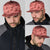 Red Palaka Hawaii Cowboy Snapback Cap Puakenikeni Lei Paniolo Papale Seamless Vibes - Polynesian Pride