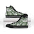 Sage Green Aloha Hawaii High Top Shoes Monstera Hibiscus Plumeria Seamless Vibes - Polynesian Pride