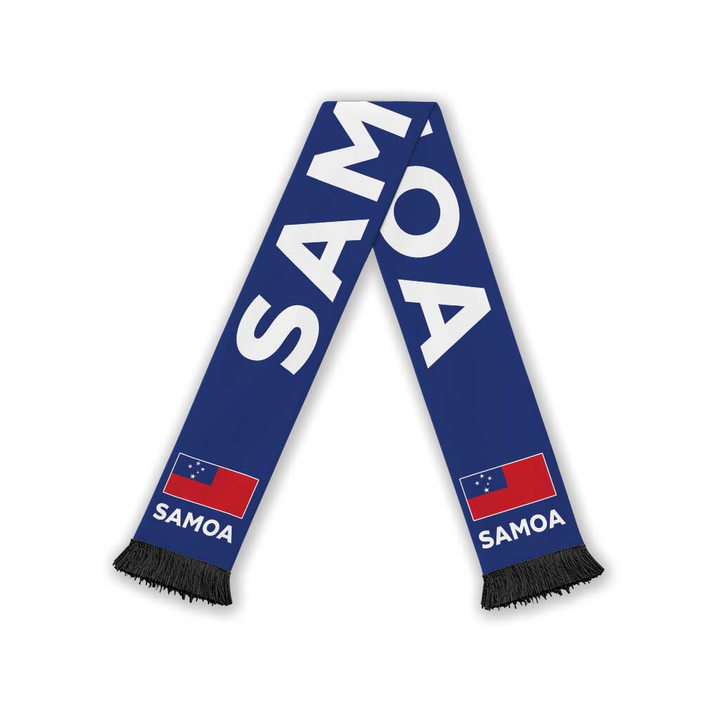 Samoa Football Soccer Scarf Flag Style