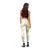 Samoa Siapo Mamanu Leggings Plumeria Fancy Gold Motifs