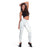 Samoa White Sunday Leggings Classic Siapo Style