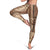 Samoa Women's Day Leggings Tiale Flower Mix Siapo Tapa LT07
