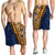 Samoan Siapo Shorts for Men Tatau Pattern Half Style - Polynesian Pride