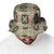 Seamless Pattern Maile and Pikake Lei Bucket Hat Squares Maile Leaf - Polynesian Pride