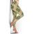 Seamless Pattern Puakenikeni and Kalo Leggings - Polynesian Pride