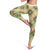 Seamless Pattern Puakenikeni and Kalo Leggings - Polynesian Pride