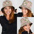 Squares Maile Leaf Bucket Hat Pink Palaka Hawaiian Quilt Pattern - Polynesian Pride