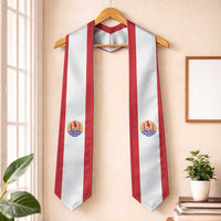 Tahiti Graduation Stole Flag Style