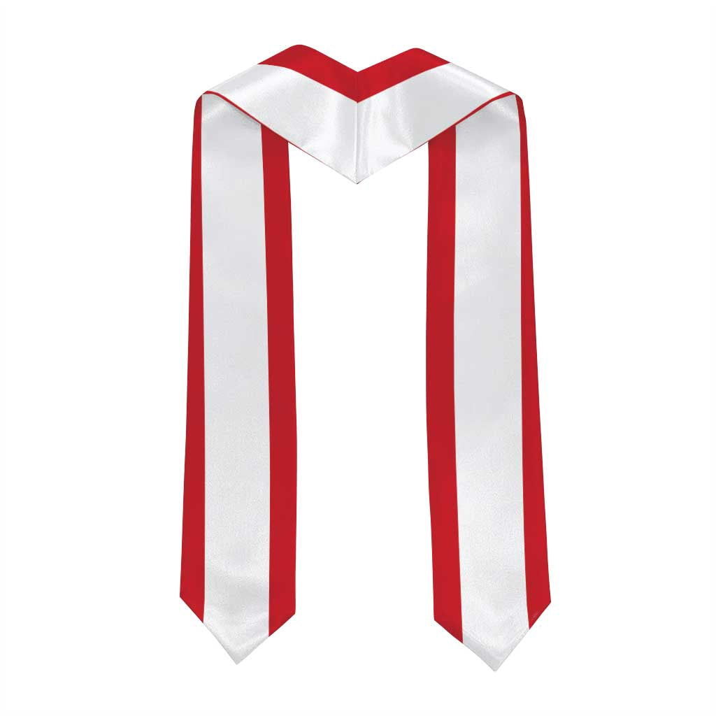 Tahiti Graduation Stole Flag Style