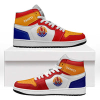 Tahiti High Sneakers AJ1 Coat Of Arms Flag Inspired