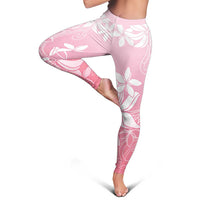 Tiare Tahiti Leggings Pink Polynesia Motifs - Polynesian Pride