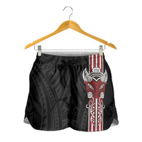 Toitu Te Reo Maori Toitu Te Whenua Toitu Te Tiriti Shorts for Women Maori Warrior New Zealand - Polynesian Pride