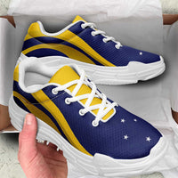 Tokelau Chunky Sneakers Flag-Inspired Curve Style