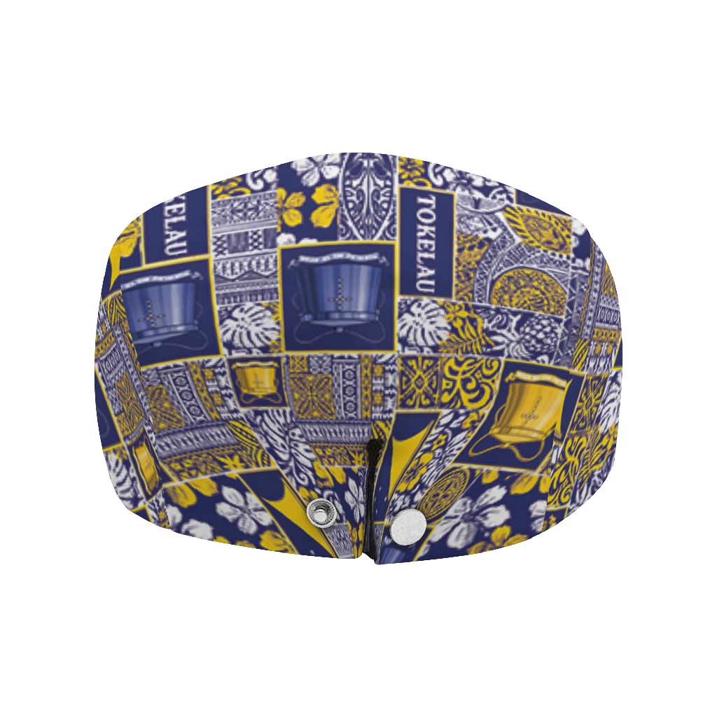 Tokelau Manuia te Kilihimahi Jeff Hat Pacific Patchwork Xmas Vibes - Polynesian Pride