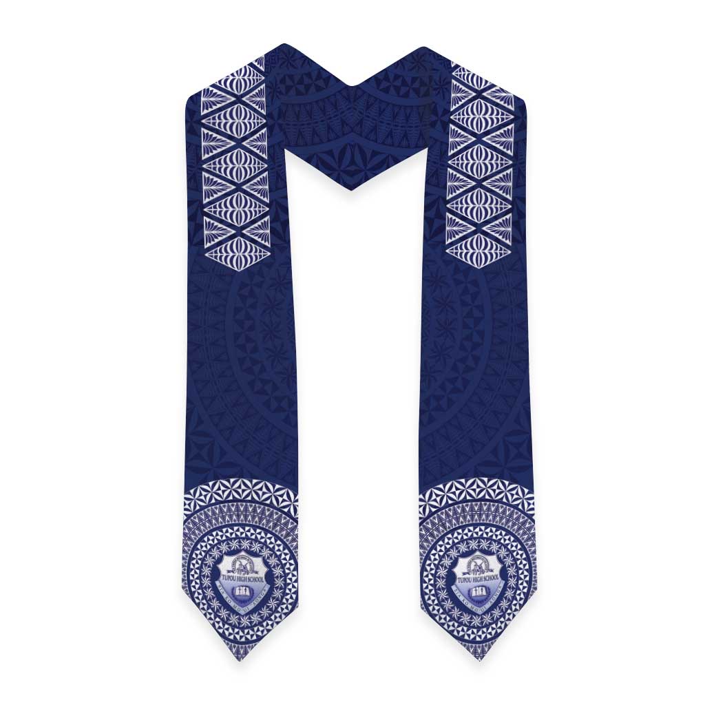 Tonga Apifo'ou College Graduation Stole Simple Ngatu