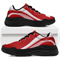 Tonga Chunky Sneakers Flag-Inspired Curve Style