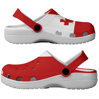 Tonga Clogs Shoes Heritage Palette Flag-Inspired - Polynesian Pride