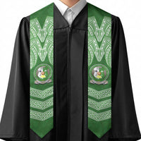 Tonga Liahona High School Graduation Stole Traditional Ngatu and Polynesian Pattern LT03 - Polynesian Pride