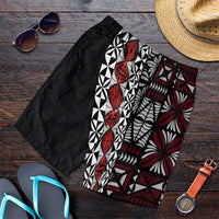 Tonga Ngatu Art Tattoo Polynesian Shorts for Men - Polynesian Pride