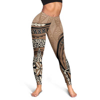 Tonga Ngatu Leggings Tokelau Classic Motifs