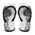 Traditional Polynesian Art Tattoos Flip Flops White Color - Polynesian Pride
