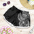 Traditional Polynesian Art Tattoos Shorts for Women Black Color - Polynesian Pride