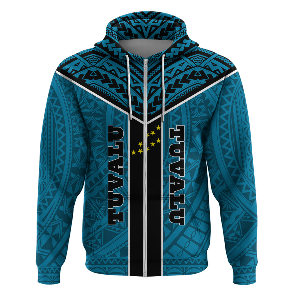 Tuvalu Hoodie Tuvalu Flag Coat of Arms Polyneisan Tattoo - Polynesian Pride