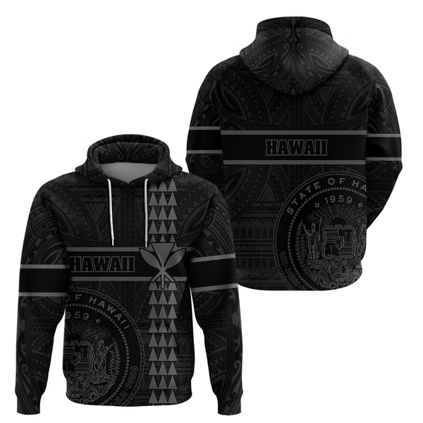 Hawaii Waialua Bulldogs High Mix Kakau Hoodie LT6 main image 0