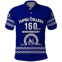 Tonga Tupou College Toloa Polo Shirt 160 Years Anniversary Tongan Ngatu LT13