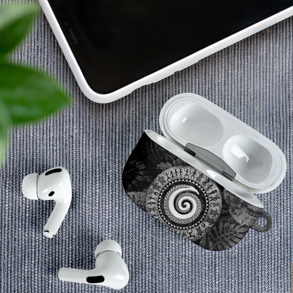 Hawaiian Piko AirPods Case Cultural Anchor Connect Your Roots Ocean Waves