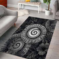 Hawaiian Piko Area Rug Cultural Anchor Connect Your Roots Ocean Waves
