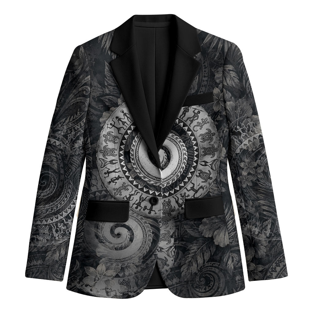 Hawaiian Piko Blazer Cultural Anchor Connect Your Roots Ocean Waves