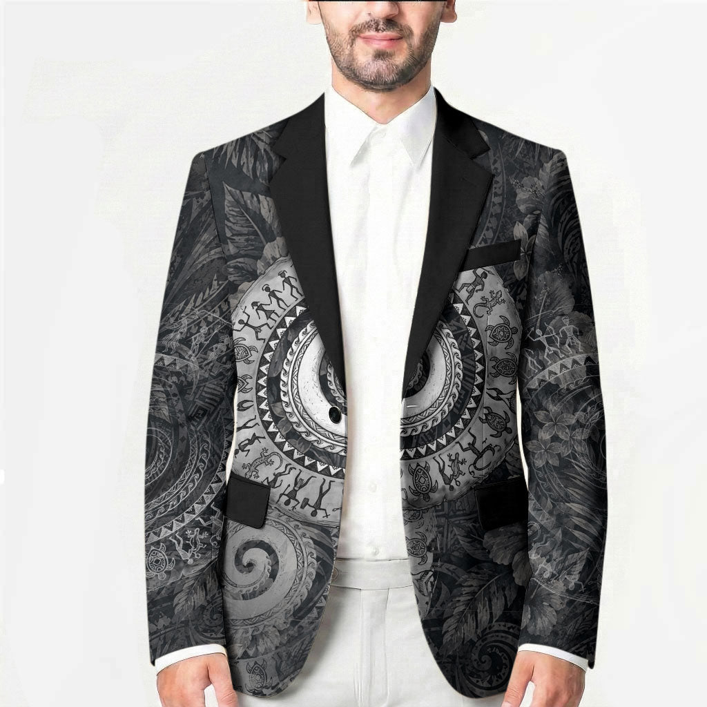 Hawaiian Piko Blazer Cultural Anchor Connect Your Roots Ocean Waves