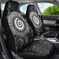 Hawaiian Piko Car Seat Cover Cultural Anchor Connect Your Roots Ocean Waves