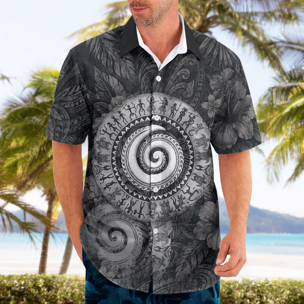 Hawaiian Piko Hawaiian Shirt Cultural Anchor Connect Your Roots Ocean Waves