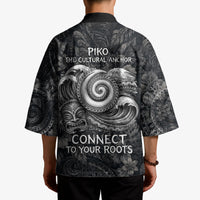 Hawaiian Piko Kimono Cultural Anchor Connect Your Roots Ocean Waves