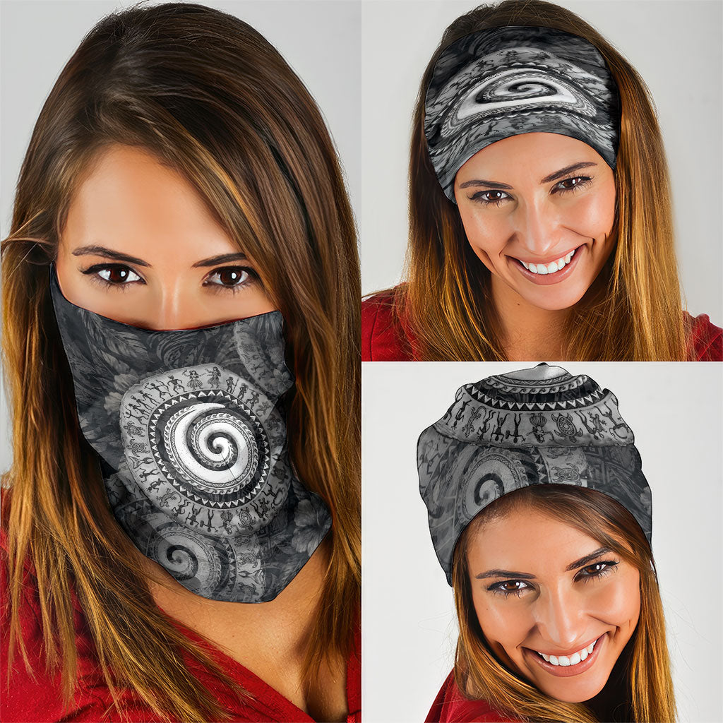 Hawaiian Piko Neck Gaiter Cultural Anchor Connect Your Roots Ocean Waves