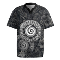 Hawaiian Piko Rugby Jersey Cultural Anchor Connect Your Roots Ocean Waves