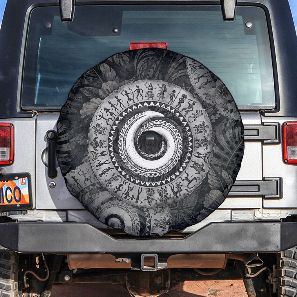 Hawaiian Piko Spare Tire Cover Cultural Anchor Connect Your Roots Ocean Waves