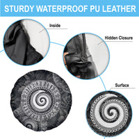 Hawaiian Piko Spare Tire Cover Cultural Anchor Connect Your Roots Ocean Waves