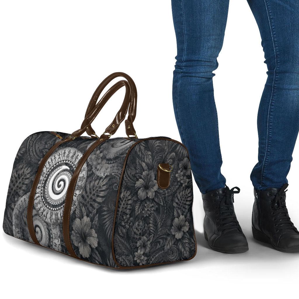 Hawaiian Piko Travel Bag Cultural Anchor Connect Your Roots Ocean Waves