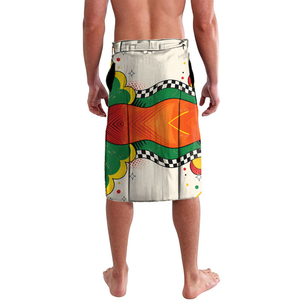 Support Your Fruity Friends Love Wins Gay Pride Lavalava LGBTQ Retro 30s Cartoon Checkered