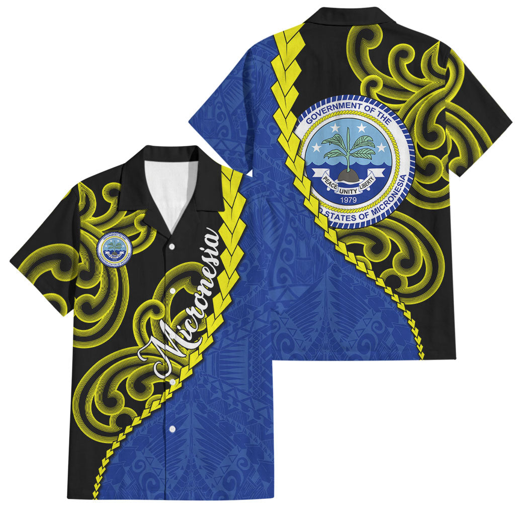 Federated States Of Micronesia FSM Family Matching Tank Maxi Dress and Hawaiian Shirt Pacific Islander Tribal Swirl Geometric Pattern