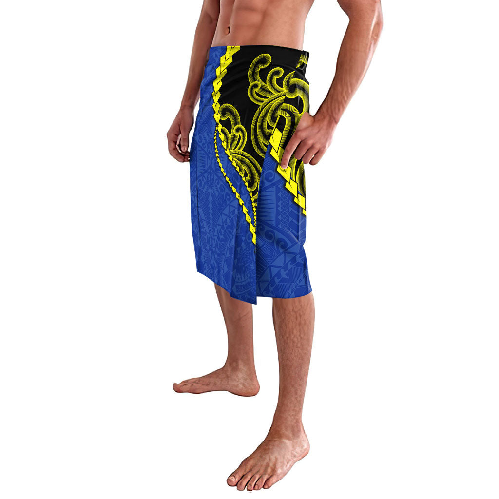 Federated States Of Micronesia FSM Lavalava Pacific Islander Tribal Swirl Geometric Pattern
